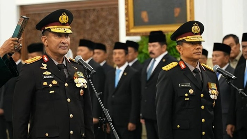 Baru dilantik, Kapolri Jenderal Suyudi Ario Seto:  Rombak 88 Perwira Tinggi dan Menengah